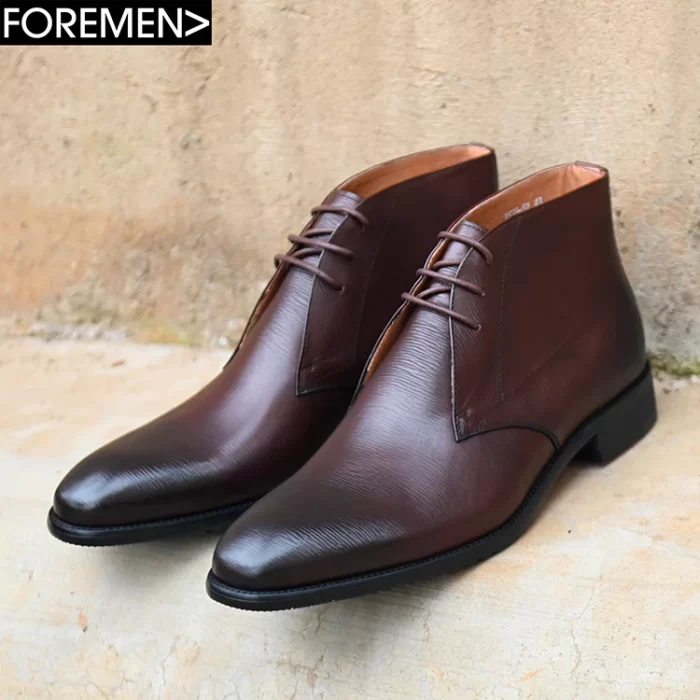 Lyon Coffee Chukka Boots